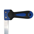 SG-600 Blue Steel Putty Knife High Quality Paint Scraper Soft Grip Rubber Handle